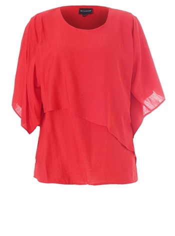 Studio - Athena Bluse, Rød